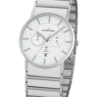 Jacques Lemans 1-1815B York Herrenuhr Chronograph 42mm 5ATM