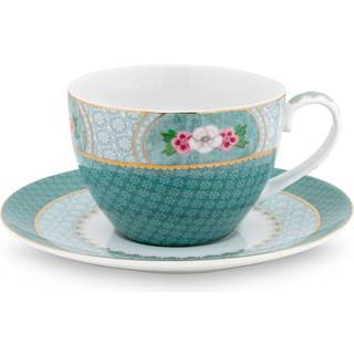 Cappuccino cup fra PIP STUDIO - BLUSHING BIRDS BLUE
