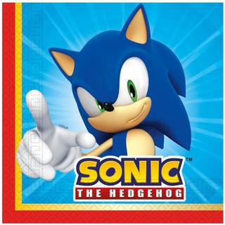 Sonic servietter 20 stk.
