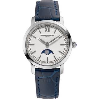 Frederique Constant FC-206SW1S6 Damenuhr Classic Slimline Mondphase 30mm 3ATM