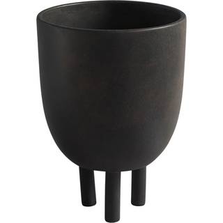 101 Copenhagen Vases - 'Duck' pot, coffee in Coffee 100% Ceramics
