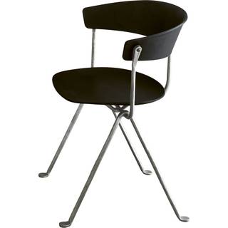 Magis Officina Spisebordsstol Galvaniseret/Sort