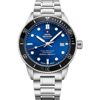 Swiss Military SM34088.02 Diver Quarz Herrenuhr 42mm 20ATM