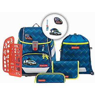 Schulrucksack Set 2IN1 Plus 6tlg. Hero Tom Blau