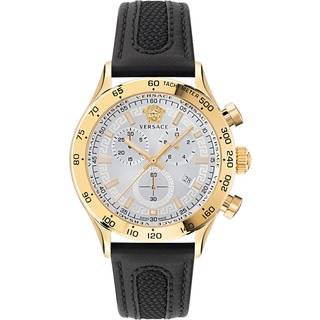 Versace VE2U00222 Hellenyium Sølvfarvet/Tekstil Ø44 mm