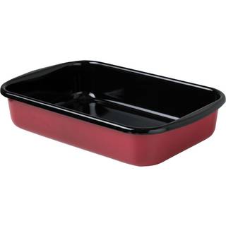 Riess Classic Color Rot Bratpfanne 35 x 23 cm - Emaille