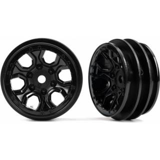 Traxxas 9770 Wheels Spider Black 1.0 (2)