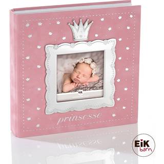Fotoalbum prinsesse, lys rosa