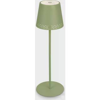 Kiki LED-bordlampe, limegrøn, IP44, 3.000K