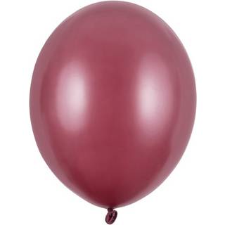 10 stk. Latex balloner metallic blomme 10" - luksus til fest og dekoration