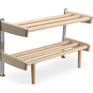 Oscarssons Möbel, Meja Skohylde Gulv 59 cm Hvidolieret Eg