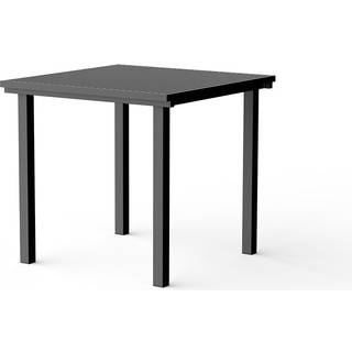 NINE 19 Outdoors Haveborde 80,5x80,5 cm Sort