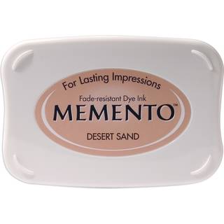 Tsukineko memento farvestof bl?k pad-desert sand en st?rrelse