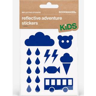Bookman Adventure Reflekterende klistermærker Kids - Blå