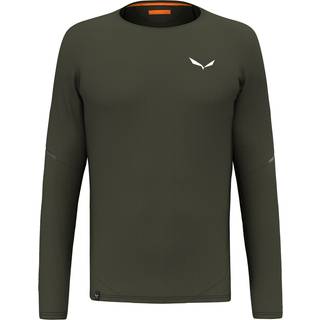 Salewa Pedroc Dry L/S Tee Funktionsshirt Herrer størrelse 50 farve olivengrøn
