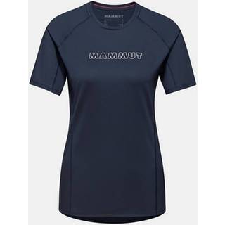 Mammut Women's Selun Fl T-Shirt Logo Funktionsshirt Damer størrelse XS farve blå