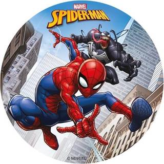 Vaffelpapir Spiderman sukkerfri Ø15,5 cm