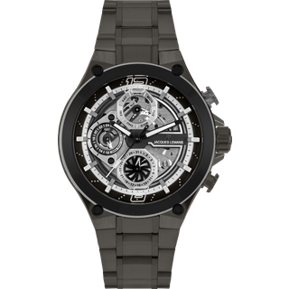 Jacques Lemans 1-2150F Manchester Multifunktion Herrenuhr 43mm