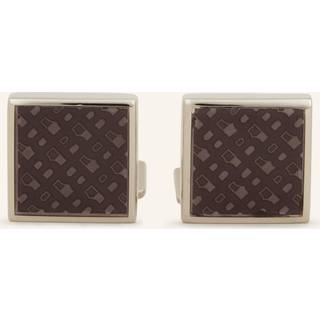 BOSS 50495144-001 Manschettenknöpfe Quadratisch Schwarz B-Monogram