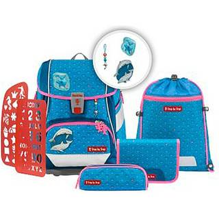Step by Step 2IN1 PLUS Schulranzen-Set Dolphin Pippa, 6-teilig