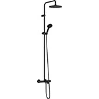 Hansgrohe Vernis Blend Showerpipe 240 1jet med kartermostat i mat sort
