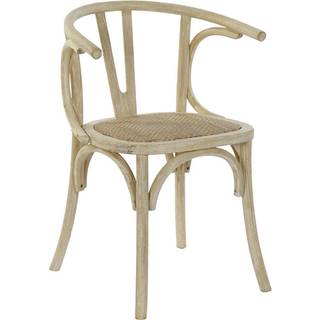 Spisebordsstol DKD Home Decor Hvid 56 x 50 x 76 cm