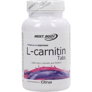 BEST BODY NUTRITION L-CARNITIN TABS (60) CITRUS