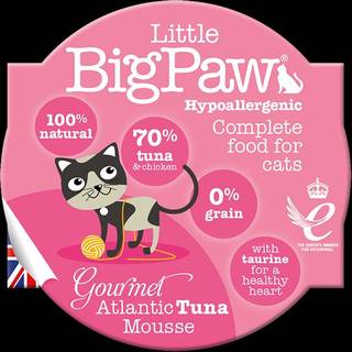 Little BigPaw Cat Gourmet Atlantic Tuna Mousse, 85g -