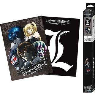DEATH NOTE - L& Group - Set 2 posters '52x38'