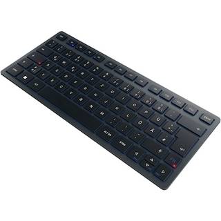 Cherry KW 7100 MINI BT - Tastatur - Tysk - Sort