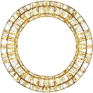 Christmas United Lyskrans, Ø40 cm, 600 LED, guld
