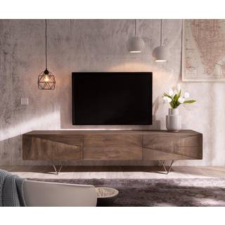 Design-Lowboard Wyatt 175 cm Akazie Braun 1 Klappe