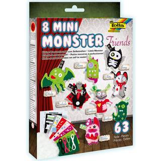 Bastelset Mini Monster für 8 Monster