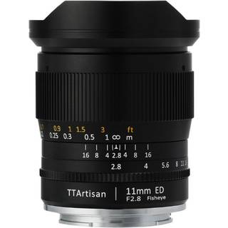 TTArtisan 11mm f/2.8 fisheye Nikon FX