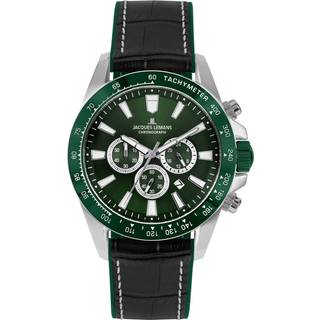 Jacques Lemans 1-2140C Liverpool Chronograph Herrenuhr 48mm 10ATM