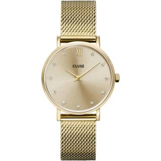 CLUSE Gold Minuit Mesh Watch - Gold