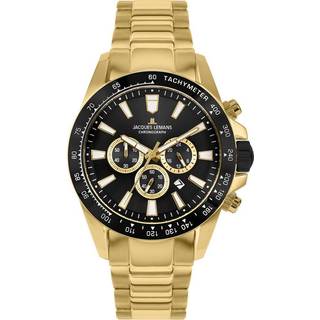 Jacques Lemans 1-2140I Liverpool Chronograph Herrenuhr 48mm 10ATM