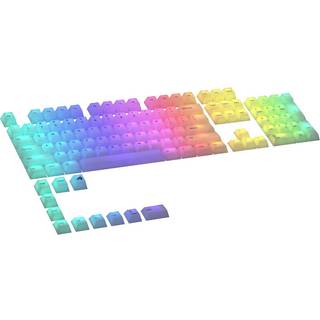 Glorious Polychroma V2 RGB Keycaps - 131 Polycarbonat Caps Nordic ISO