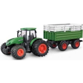 Amewi RC Tractor with Livestock Trailer 1:24 RTR Green