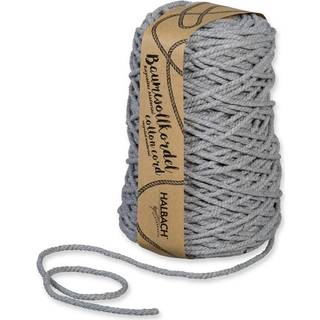 Baumwollkordel für Makramee 5mm 80m 500g - Hellgrau