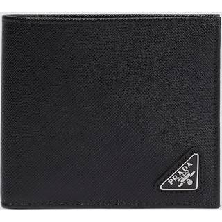 Prada Saffiano leather wallet - black - One Size