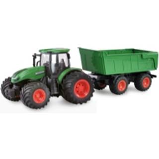 Amewi RC Tractor with Tipping Trailer 1:24 RTR Green