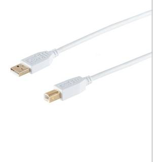 USB kabel 2.0 - USB-A han / USB-B han - 1.8 m