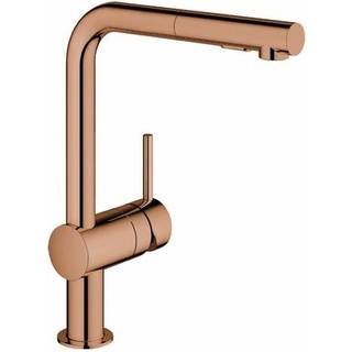 Grohe Minta blandingsbatteri med L-tud og udtræk (warm sunset)
