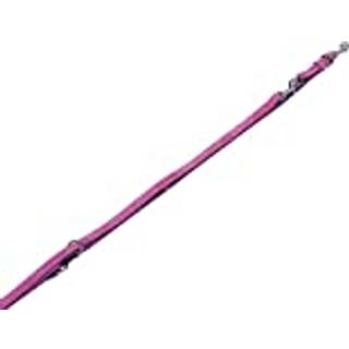 Trænings Hundesnor VELOURS - Fuchsia - 2 m - 14 mm