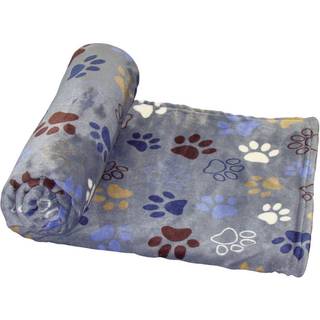 Fleece tæppe LISSI Classic - 75 x 100 cm - Mørkegrå