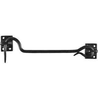 Sturmhaken Türhaken Gusseisen Antik-Stil Schlosshaken Schwarz 28cm