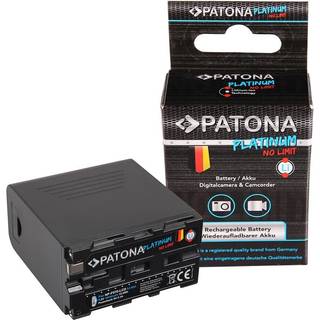 Batteri til Sony NP-F970 F960 F950 with LCD incl. Powerbank 5V/2A USB Output 10050mAh micro USB and USB-C Input