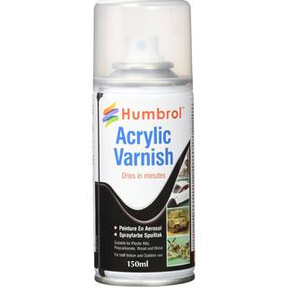 HUMBROL ACRYLIC HOBBY VARNISH SPRAY 150ML No 49 Varnish Matt