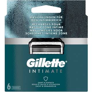 Gillette Intimate 6 stk. Barberblade Intimbarbering